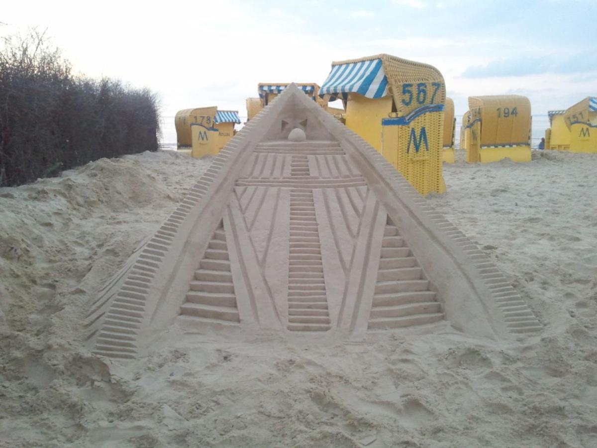 Haus Duenenglueck, Whg. 14 Lägenhet Cuxhaven Exteriör bild